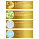 24K Altın Güzellik Bakım Serumu 30ml - Görsel 2