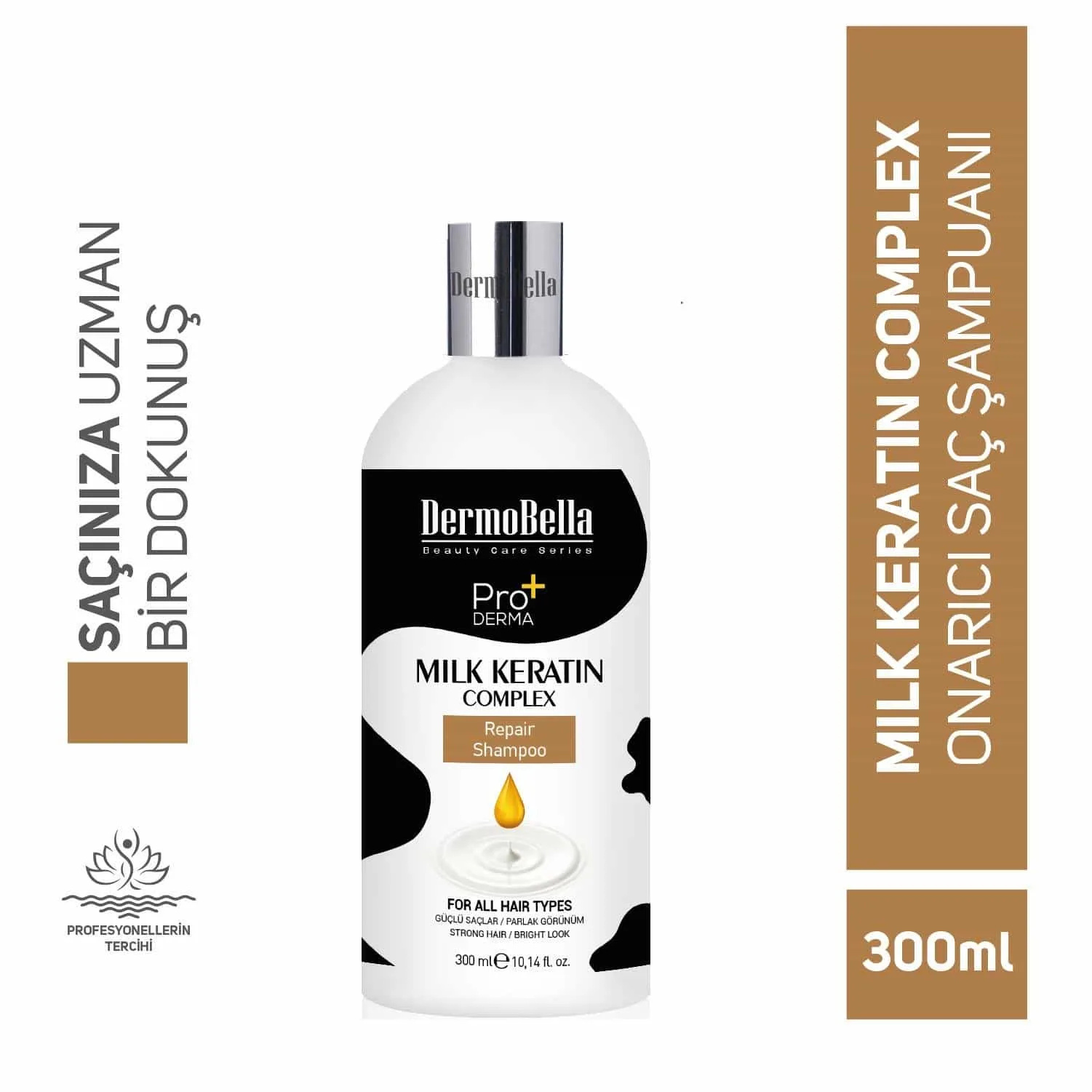 8683581057698_1 Milk Keratin Complex Şampuan 300ml - Görsel 1