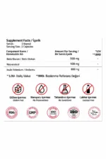 Beta Glucan 500 Mg + Inula Helenium + Resveratrol 60 Capsules - Görsel 3