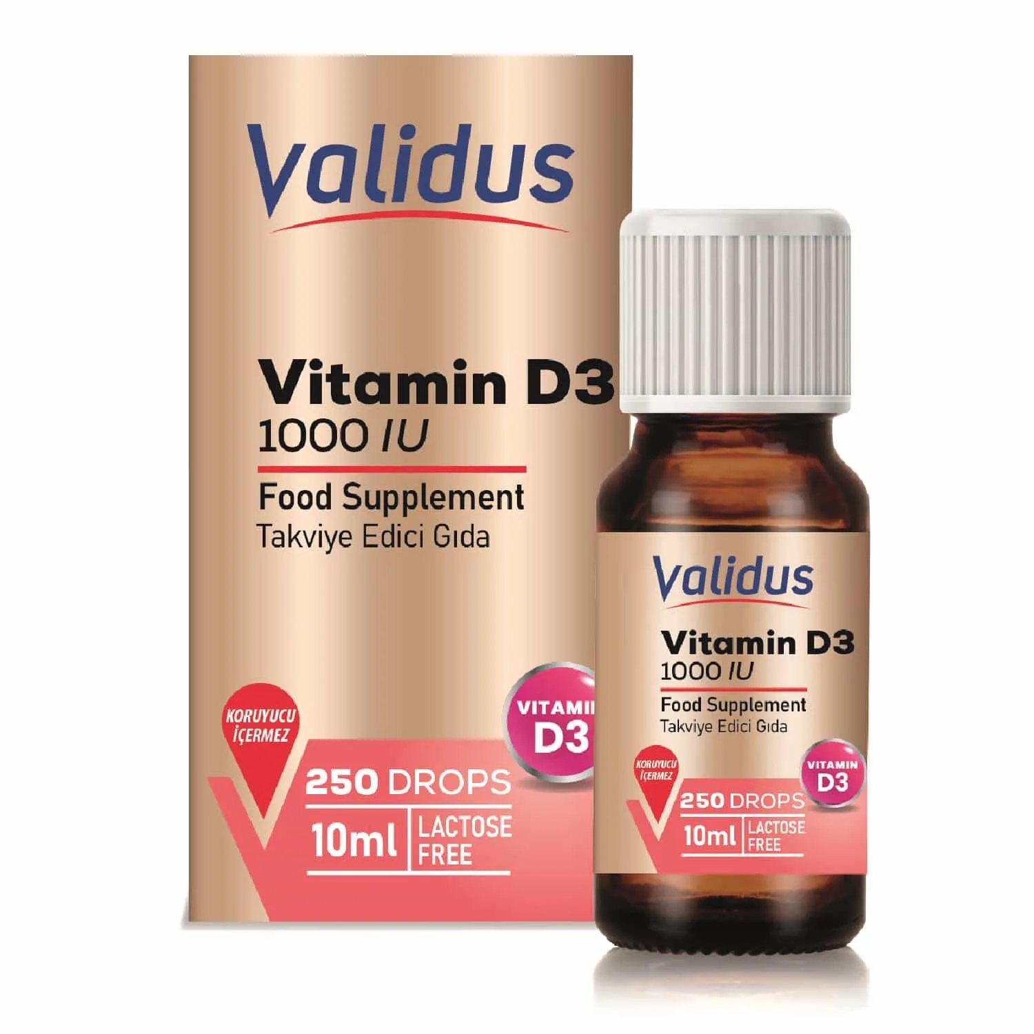 8683744978419_1 Vitamin D3 Drops 10 ml - Görsel 1