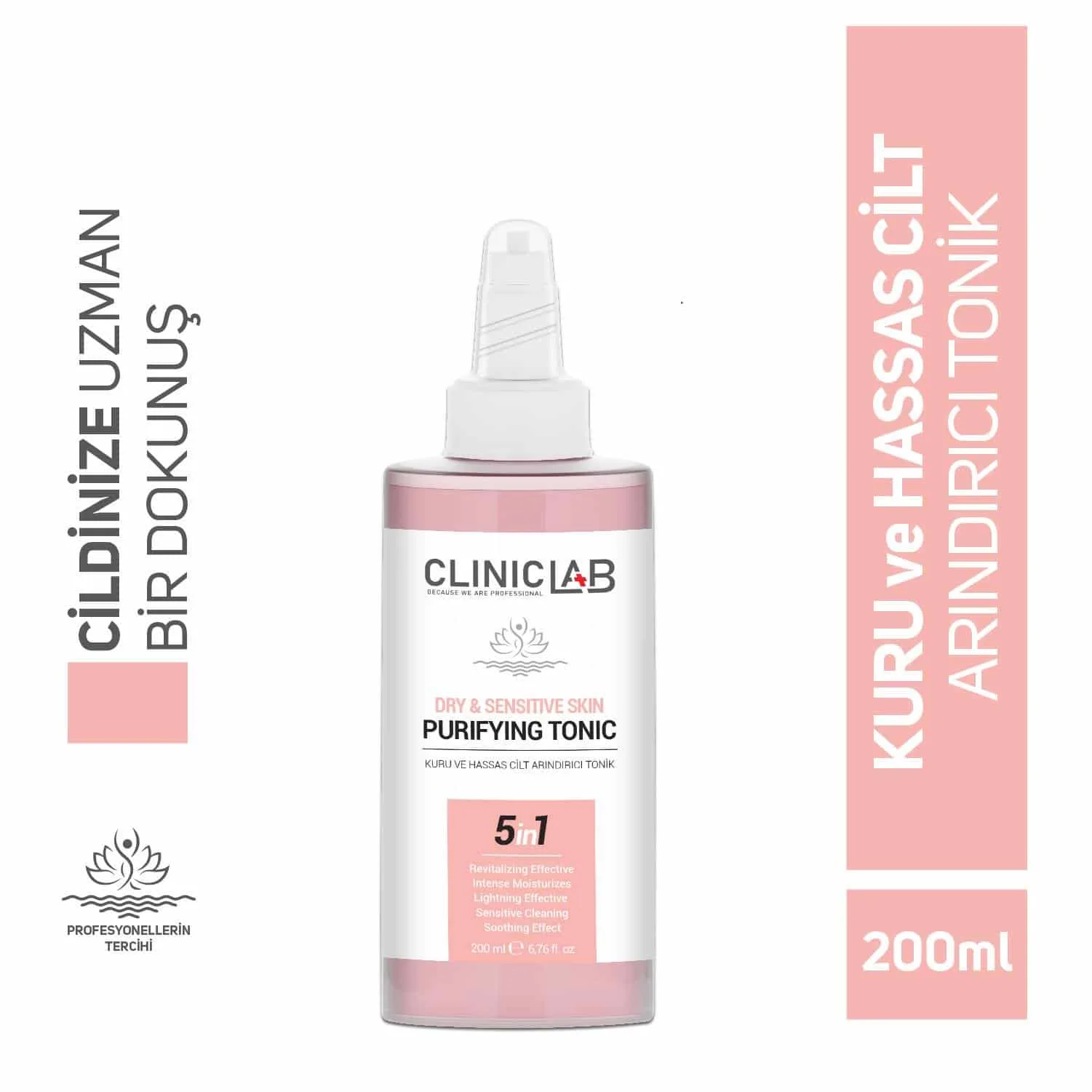 8683744978846_1 Kuru ve Hassas Cilt Arındırıcı Tonik 200ml - Görsel 1