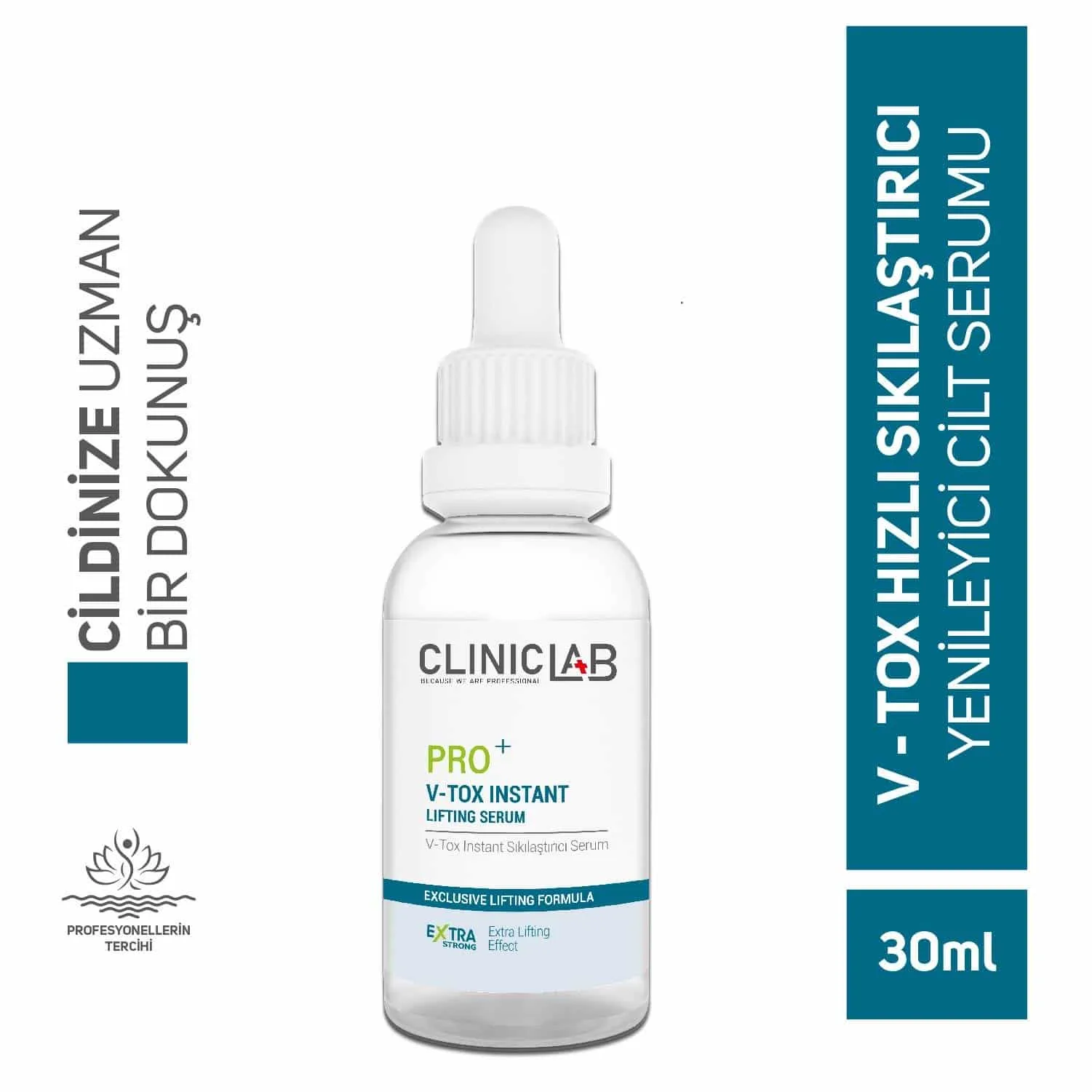 8684059044080_1 Pro+ V-Tox Instant Sıkılaştırıcı Serum 30ml - Görsel 1