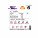Sleep Jasmine Lavander Melissa Banana 60 Gummies - Görsel 3