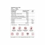 Taurine Glucoronolactone Lion's Claw Extract Guarana Extract 60 Capsules - Görsel 3