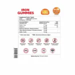 Iron Vitamin C Rosehip Extract 60 Gummies - Görsel 3