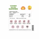 Vitamin D3 1000 Iu K2 50 Mcg 120 Gummies - Görsel 3