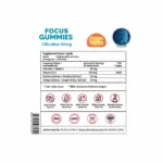 Focus (SİTİKOLİN) 60 Gummies - Görsel 3