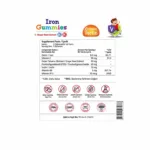 Kids Iron Vitamin C Vitamin B6 - B12 Fos 60 Gummies - Görsel 3