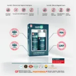HairMD Clinical Onarıcı Bakım Seti (Şampuan 250 ml + Köpük 150 ml) - Görsel 6