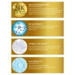 24K Gold Altın İçerikli Güzellik Bakım Kremi 50 Ml - Görsel 3