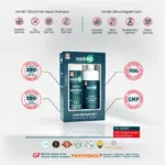 HairMD Clinical Onarıcı Bakım Seti (Şampuan 100 ml + Köpük 100 ml) - Görsel 6