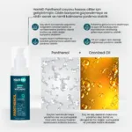 HairMD Clinical Onarıcı Bakım Seti (Şampuan 100 ml + %9 Pantenol Losyon) - Görsel 3