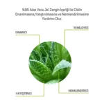 %95 Aloevera Rahatlatıcı Jel 500 mL - Görsel 4